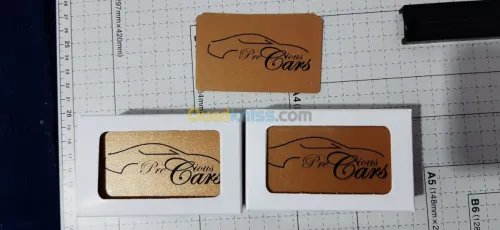 Impression de cartes visite PVC