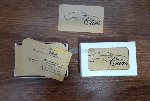 Impression de cartes visite PVC