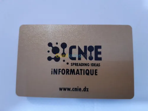 Impression de cartes visite PVC