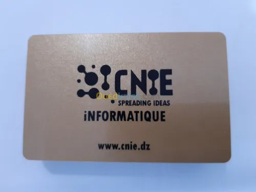 Impression de cartes visite PVC