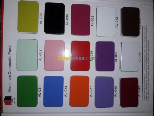 Revtement facedalucobond et Aluminium 