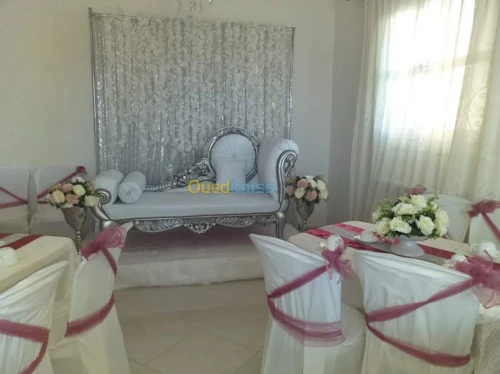 Location de scène avec fauteعil de ma