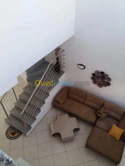 Rampe d'escaliers garde corps en inox