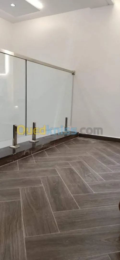 Rampe d'escaliers garde corps en inox