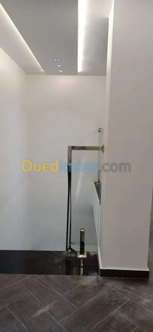 Rampe d'escaliers garde corps en inox
