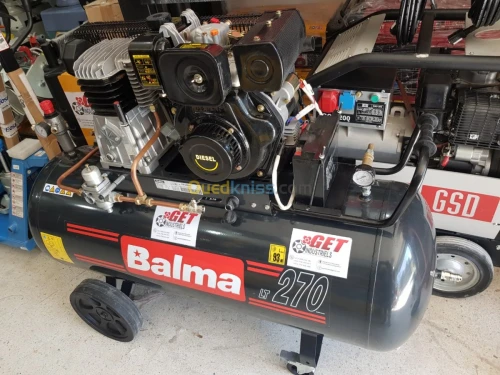 Compresseur diesel thermique a vis Coudeuse cisaille compacteur 
