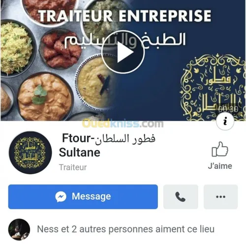 Traiteur livraisons a domicile 