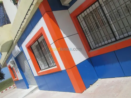 Travaux de Revetment ( Alucobond - )t