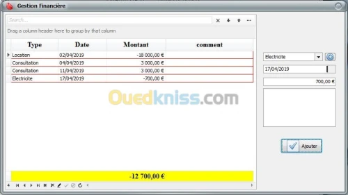 Gestion de cabinet medicale