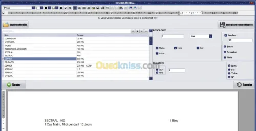 Gestion de cabinet medicale
