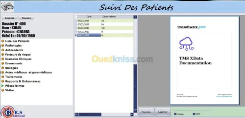 Gestion de cabinet medicale