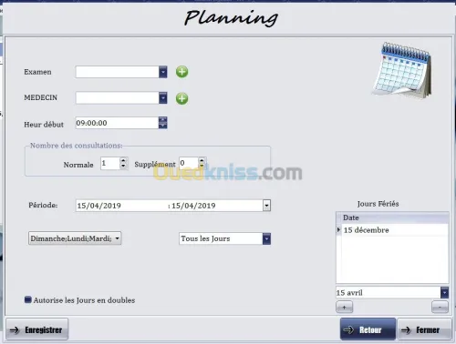Gestion de cabinet medicale