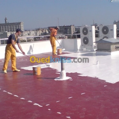   travaux d'étanchéité