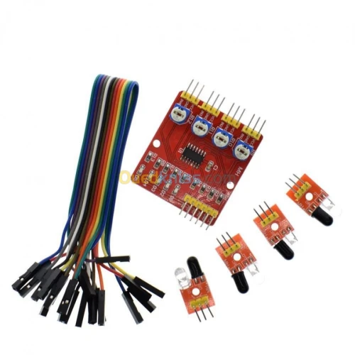 Arduino - Capteur Infrarouge ( 1 & 4 CANAL ) SUIVEUR DE LIGNE