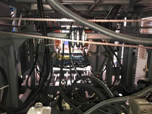 Machine d'extrusion soufflage
