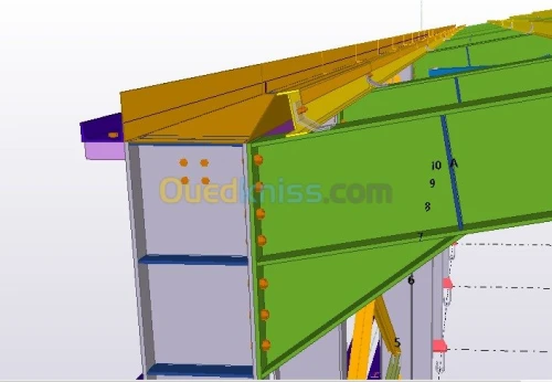 Etude Projets charpente métallique 