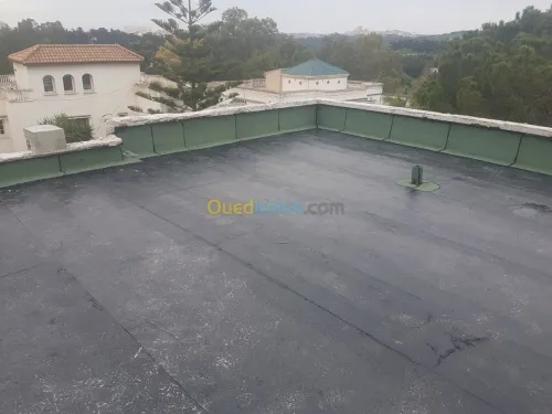 Etancheite isolation toiture terrasse 