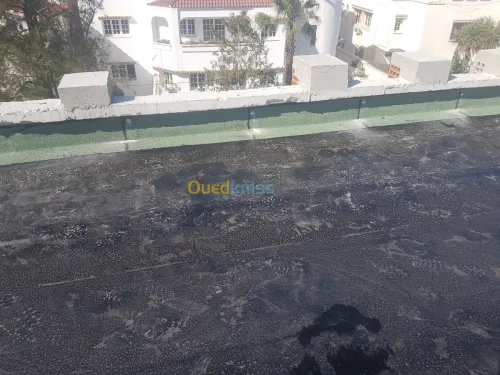 Etancheite isolation toiture terrasse 