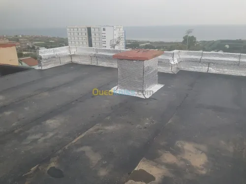 Etancheite isolation toiture terrasse 
