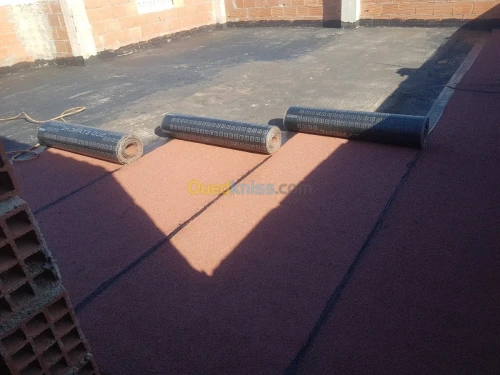 Etancheite isolation toiture terrasse 