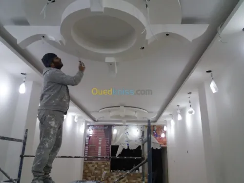 Decoration placo platr