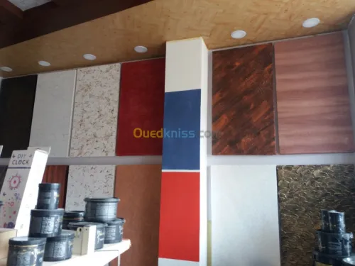 Decoration placo platr