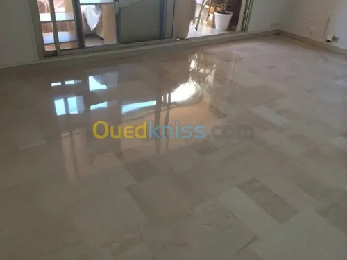 Nettoyage et lustrage