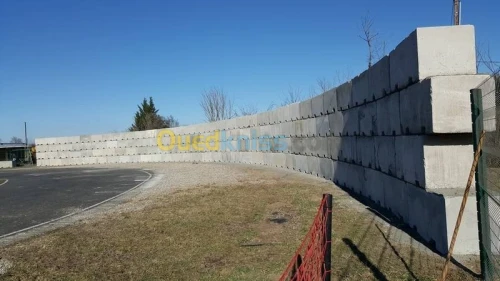 Bloc de mur de Soutènement ou Séparation