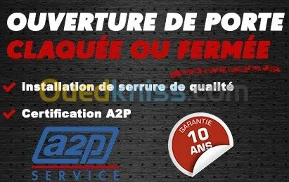Serrurier 24H24 - Ouverture et Réparation