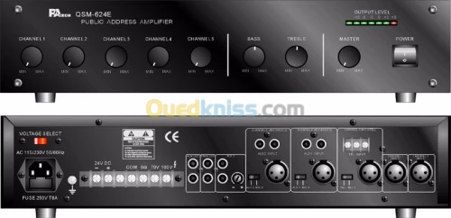 Amplificateur QSM-624E 240W