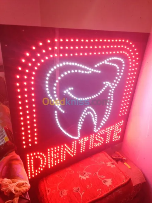 Enseignes lumineuses a led