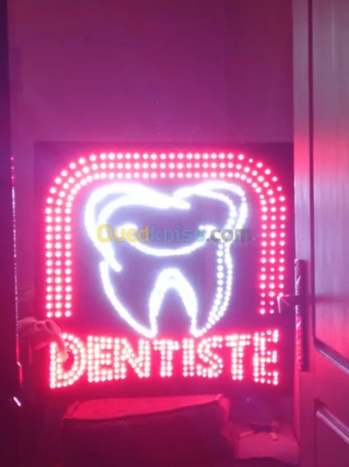 Enseignes lumineuses a led