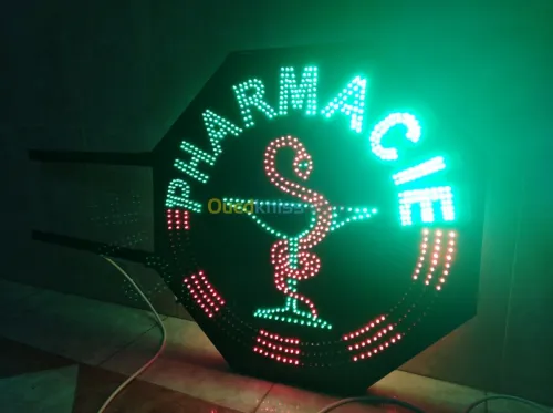 Enseignes lumineuses a led