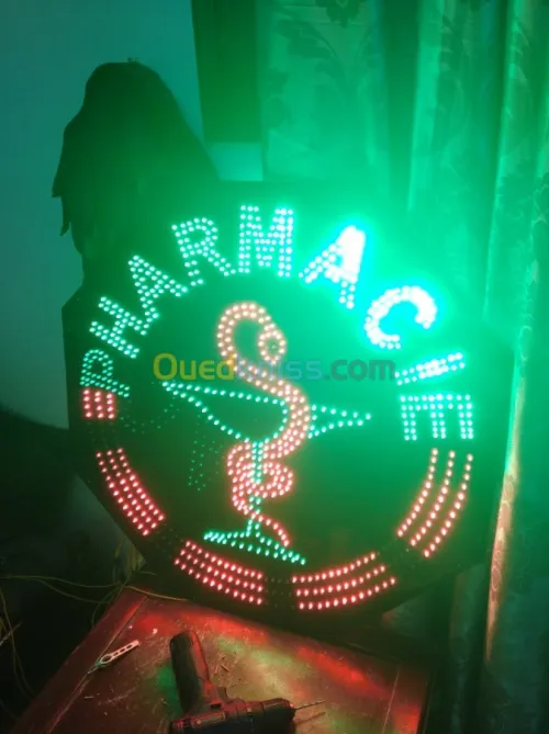 Enseignes lumineuses a led