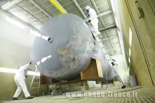Application de peinture industrielle