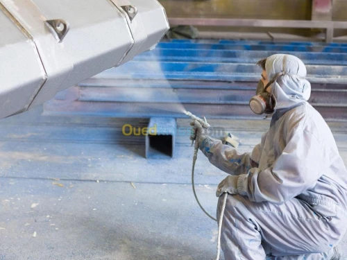Application de peinture industrielle