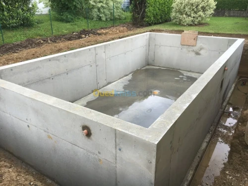 réalisation des piscines 