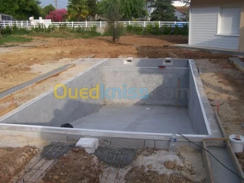 réalisation des piscines 