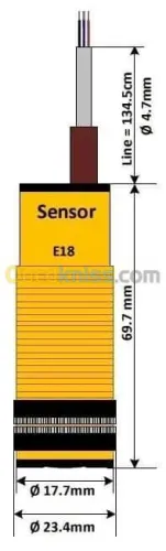 Capteur infrarouge Ir E18-d80nk ARDUINO