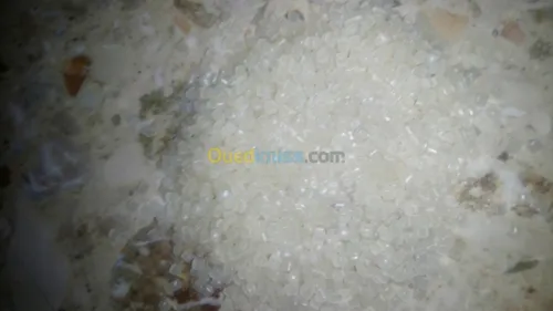 Matière régénérer transparente pebd