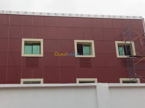 Décoration Façade Panneau Mur-rideau