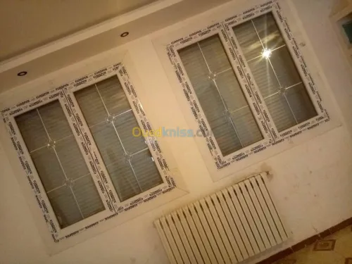 menuisier aluminium & p.v.c& F plafond