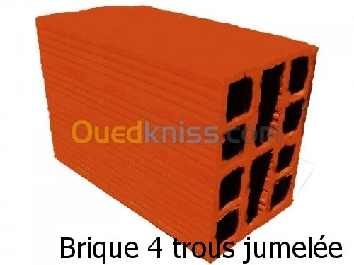 BRIQUE 8 TROUS /  12 TROUS / 16 TROUS