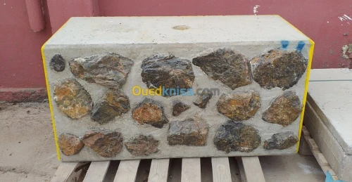 Bloc béton empilable 
