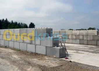 Bloc béton empilable 