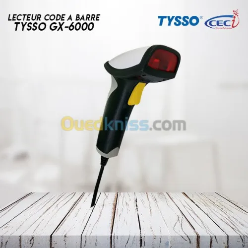 Lecteur code à barre Tysso GX-6000