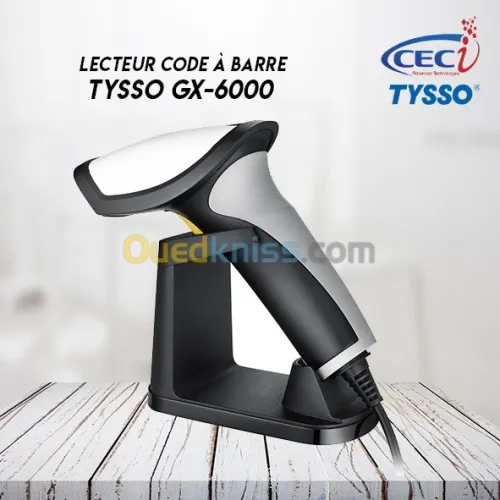 Lecteur code à barre Tysso GX-6000