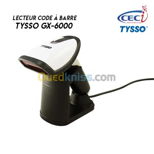 Lecteur code à barre Tysso GX-6000