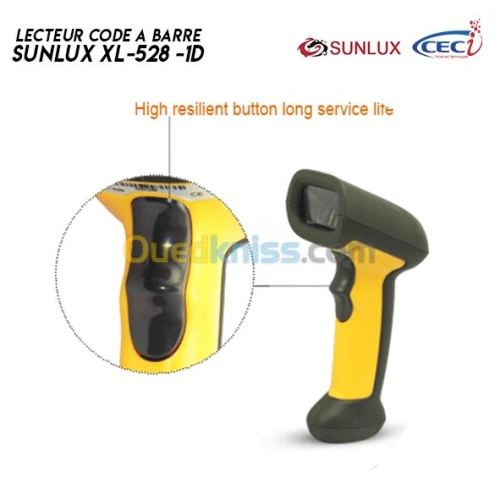 Lecteur code à barre Sunlux XL-528