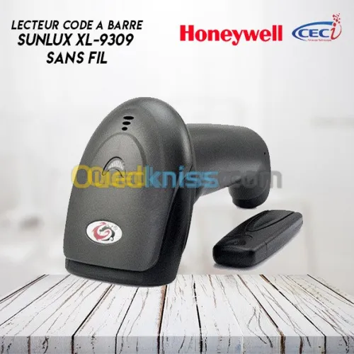 Lecteur Code Barre Sans fil Sunlux 